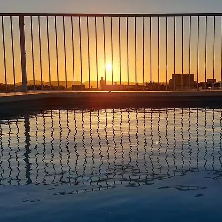 Penthouse, Sea Views And Private Roof Top Pool Il-Pergla Exterior photo